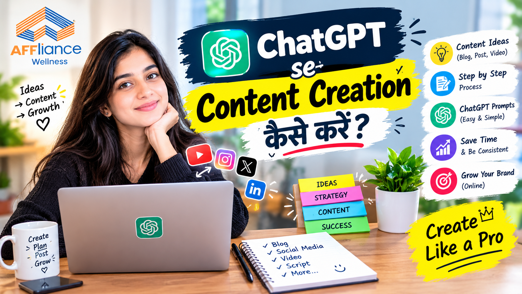 ChatGPT se content creation